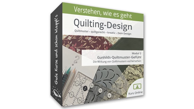 QD-M2: Gunhilds-Quiltmuster-Gefühl